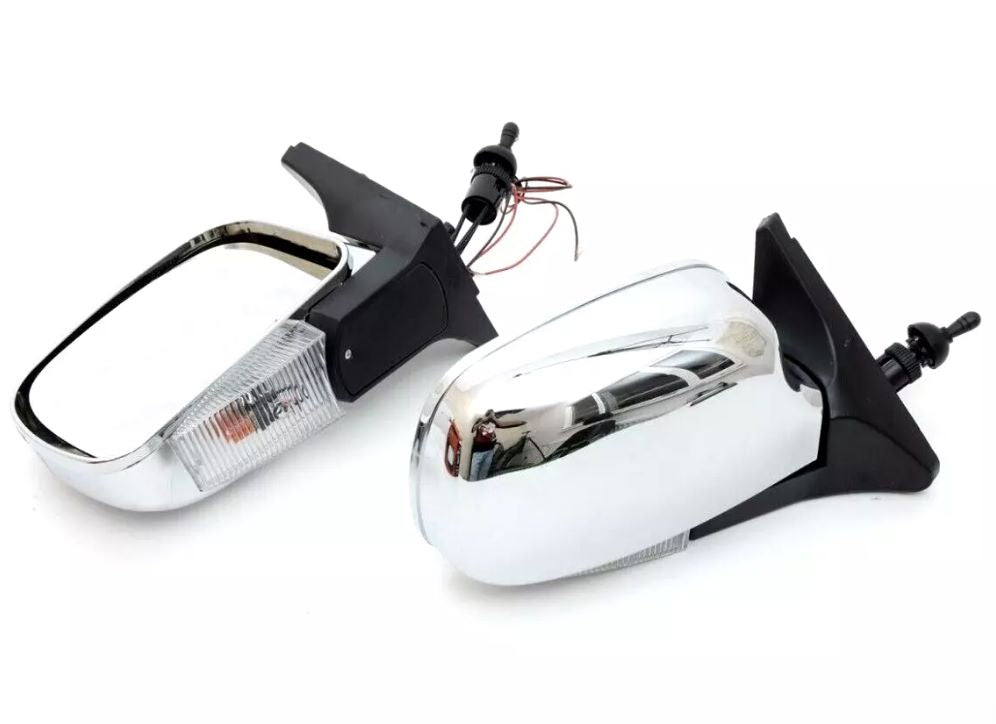 Chrome Mirrors Lada 2105 2107 Riva Laika With Repeater